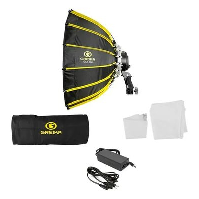 imagem do produto Kit Greika Softbox Led GKT-600  - Greika