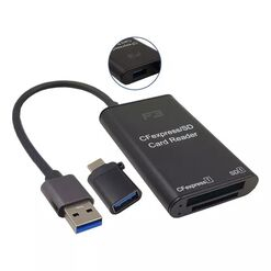 imagem de Leitor de cartão CF Express USB 3.0 Type C - Greika