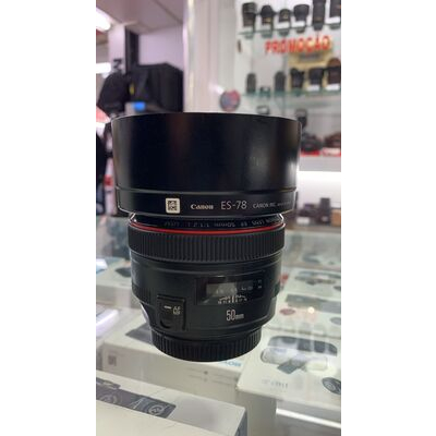 imagem do produto Lente Canon EF 50mm f 1.2L USM Usada - Canon