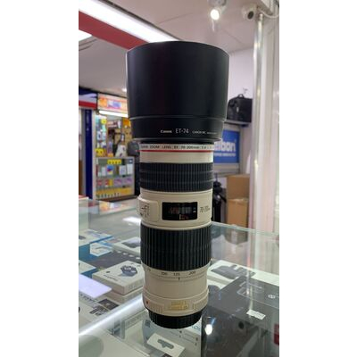 imagem do produto Lente Canon EF 70-200mm f 4L IS USM Usada - Canon