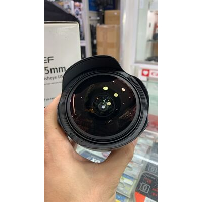 imagem do produto Lente Canon EF 8-15mm f/4L Fisheye USM Usada - Canon
