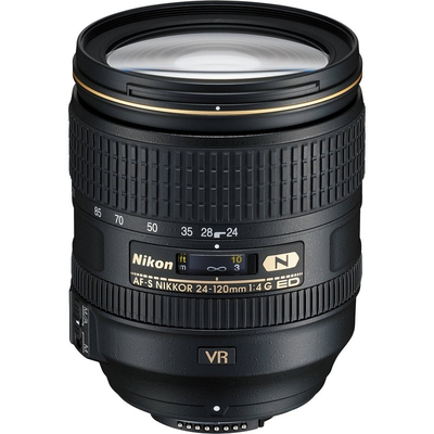 imagem do produto Lente Nikon AFS 24 120mm f 4G ED VR - Nikon