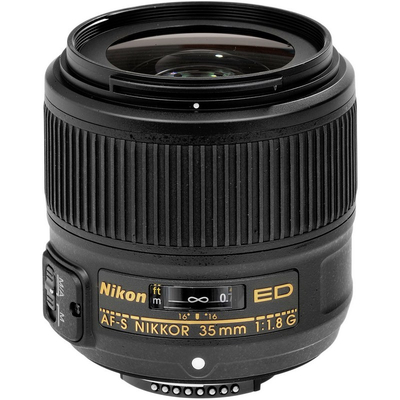 imagem do produto Lente Nikon AFS 35mm f 1.8G ED FX - Nikon
