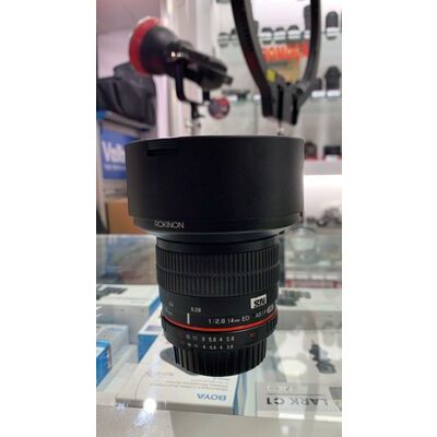imagem do produto Lente Rokinon 14mm f/2.8 ED AS IF para Nikon Usada