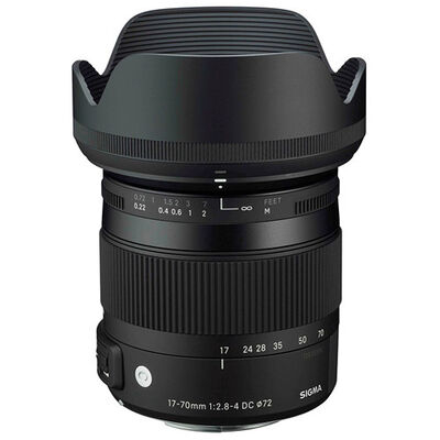 imagem do produto Lente Sigma 17-70mm f/2.8-4 DC Macro HSM para Canon - Sigma