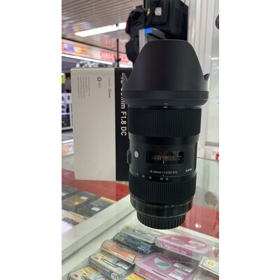 imagem do produto Lente Sigma 18-35mm f 1.8 DC HSM para Canon Usada - Sigma