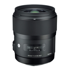 imagem de Lente Sigma AF 35mm f/1.4 DG HSM para Nikon