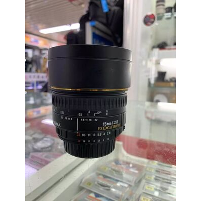 imagem do produto Lente Sigma AF Fisheye 15mm f 2.8 EX DG para Nikon Usada - Sigma