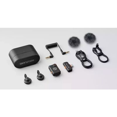 imagem do produto Microfone Hollyland Lark M2s Combo - Hollyland