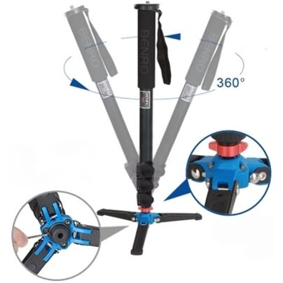 imagem do produto Monop Benro P/ Vdeo A38fds2 C/ Cabea Fluido S2 Pro - Benro