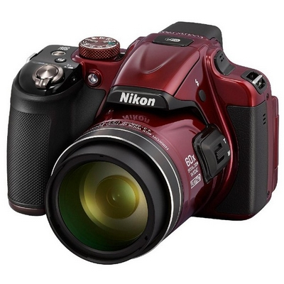 imagem do produto Nikon COOLPIX P600 Vermelha - Nikon
