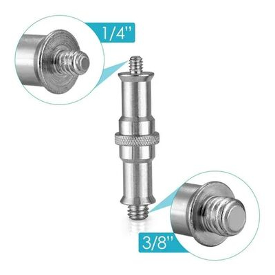 imagem do produto Pino Spigot Engate Rapido Trip Rosca Macho/macho 1/4 E 3/8 - Greika