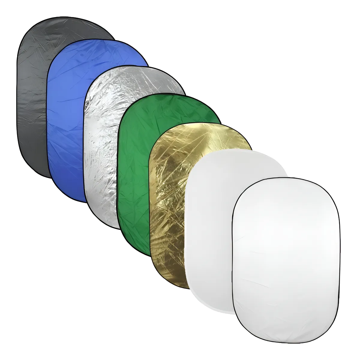 imagem do produto Rebatedor Refletor Oval REB112 Fotogr�fico E Difusor 7x1 120x180cm  - Greika