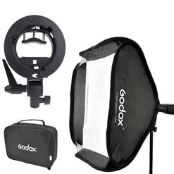 imagem de Softbox Greika 80x80 Sistema Speedlite  - Greika