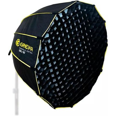 imagem do produto Softbox Parablico GSL-90  Flat Pack 12 Varetas- Com Grid - Greika