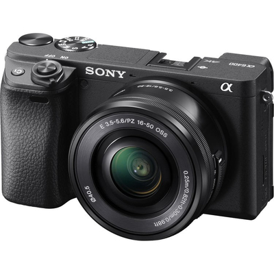 imagem do produto Sony Alpha a6400 + 16 50mm f/3.5 5.6 OSS - Sony