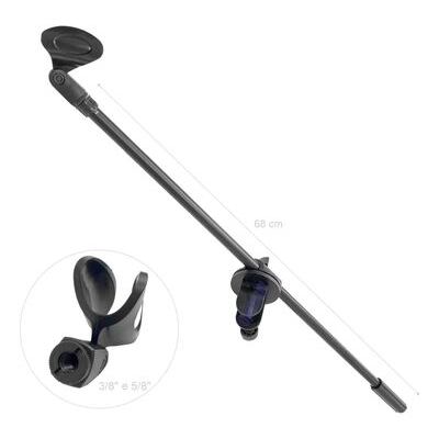 imagem do produto Suporte Articulado Boom Para Microfone Com Clamp  Zb1 - Greika