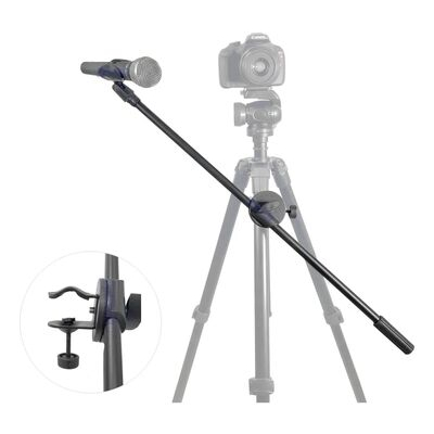 imagem do produto Suporte Articulado Boom Para Microfone Com Clamp  Zb1 - Greika