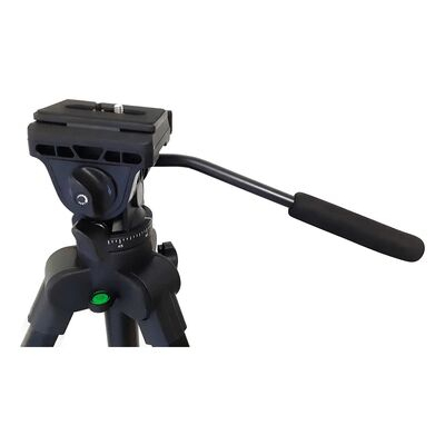 imagem do produto Trip� Hidr�ulico Benro T980 1,69m p/ C�mera e Celular Suporta 5kg - Benro
